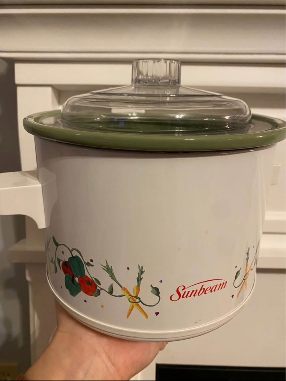 Retro Vintage Sunbeam Slow Cooker 🥑 Green